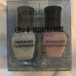 Deborah Lippmann duo of mini nail polishes